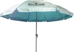 Maui & Sons Σπαστή Ομπρέλα Θαλάσσης Αλουμινίου Διαμέτρου 2.2m με UV Προστασία και Αεραγωγό Μπλε 1569