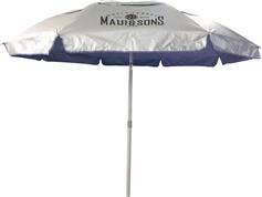 Maui & Sons Σπαστή Ομπρέλα Θαλάσσης Αλουμινίου Διαμέτρου 2.2m με UV Προστασία και Αεραγωγό Blue Ice 1938
