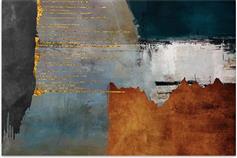 Megapap Abstract Retro Πίνακας σε Καμβά 140x70cm 0231939