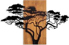 Megapap Acacia Tree Διακοσμητικό Τοίχου από Ξύλο 90x3x58cm 0248944