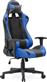 Megapap Alonso Καρέκλα Gaming Δερματίνης Μπλε/Μαύρο 0223122