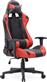 Megapap Alonso Καρέκλα Gaming Δερματίνης Κόκκινο/Μαύρο 0223120