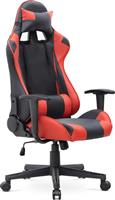 Megapap Alonso Καρέκλα Gaming Δερματίνης Κόκκινο/Μαύρο 0223120