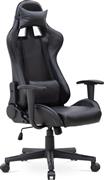 Megapap Alonso Καρέκλα Gaming Δερματίνης Μαύρη 0223119