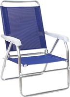 Megapap Alu Καρεκλάκι Παραλίας Αλουμινίου Μπλε 54x52x80cm 0272007