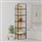 Megapap Archy Βιβλιοθήκη Sapphire Oak 53x31.7x180cm 0273538