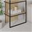 Megapap Archy Βιβλιοθήκη Sapphire Oak 53x31.7x180cm 0273538