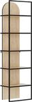 Megapap Archy Βιβλιοθήκη Sapphire Oak 53x31.7x180cm 0273538