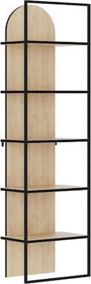 Megapap Archy Βιβλιοθήκη Sapphire Oak 53x31.7x180cm 0273538