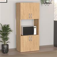 Megapap Armado Στήλη Κουζίνας Sapphire Oak 60x32x140cm 0253744