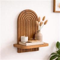 Megapap Artwill Ράφι Τοίχου Oak 26x13x35cm 0285601