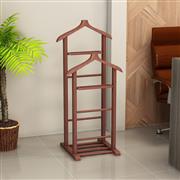 Megapap Beta II Κρεμάστρα Δαπέδου από Ξύλο Καφέ 48x35x120cm 0275215