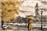 Megapap Big Ben And Yellow Leaves Πίνακας σε Καμβά 125x80cm