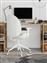 Megapap Colmar Γραφείο Ξύλινο Ανοιχτό Καρυδί 140x60x75cm 0249814