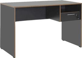 Megapap Concept Γραφείο Ξύλινο Ανθρακί 120x60x75cm 0248488