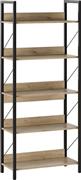 Megapap Connect Βιβλιοθήκη Florida Oak 73x35x172cm 0266594