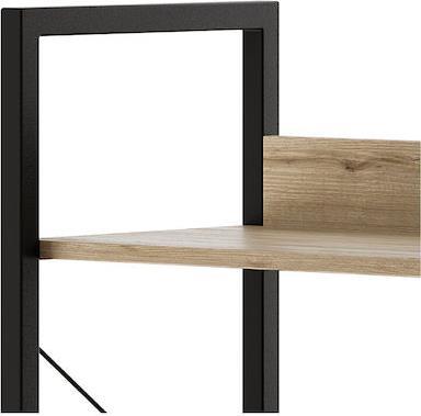 Megapap Connect Βιβλιοθήκη Florida Oak 73x35x172cm 0266594