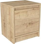Megapap Conve Κομοδίνο Ξύλινο Μπεζ 40x35x45cm 0256456