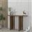 Megapap Cortado Κονσόλα Ξύλινη Καρυδί Μ120xΠ35xΥ75cm 0252873