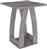 Megapap Deros Κομοδίνο Ξύλινο Γκρι 45x45x56cm 0291254
