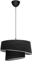 Megapap Edna Μοντέρνο Κρεμαστό Φωτιστικό Μονόφωτο με Ντουί E27 σε Μαύρο Χρώμα GP036-0031,2