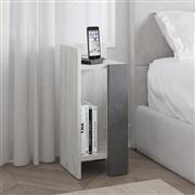 Megapap Elos Κομοδίνο Ξύλινο Λευκό 25x27x60cm 0273530