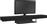 Megapap Έπιπλο Τηλεόρασης Ξύλινο Albares με Φωτισμό LED Μαύρο Μ150xΠ29.6xΥ22cm 0228147