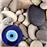 Megapap Evil Eye Beads And Stones Καμβάς Ψηφιακής Εκτύπωσης 50x50x3cm
