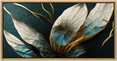 Megapap Exotic Flower Πίνακας σε Καμβά 140x70cm