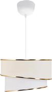 Megapap Fanny Μοντέρνο Κρεμαστό Φωτιστικό Μονόφωτο με Ντουί E27 σε Λευκό Χρώμα 0226748