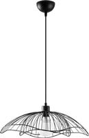 Megapap Farac Κρεμαστό Φωτιστικό για Ντουί E27 Μαύρο 50x50cm 0261153