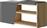 Megapap Fiona Ξύλινη Παπουτσοθήκη με 2 Ράφια Ανθρακί-Φυσικό Οξιάς 104x37x47cm GP037-0072,2