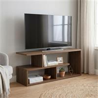 Megapap Forever Έπιπλο Τηλεόρασης Καρυδί Μ100xΠ30xΥ40cm 0286039