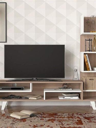 Megapap Granada Ξύλινο Έπιπλο Τηλεόρασης Μ149.5xΠ29.5xΥ120cm GP042-0043,1