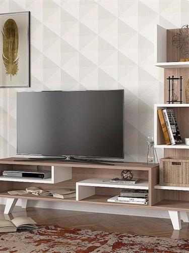 Megapap Granada Ξύλινο Έπιπλο Τηλεόρασης Μ149.5xΠ29.5xΥ120cm GP042-0043,1