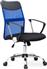 Megapap Καρέκλα Γραφείου με Ανάκλιση Franco Μπλε 0223111