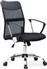 Megapap Καρέκλα Γραφείου με Ανάκλιση Franco Μαύρη 0223108