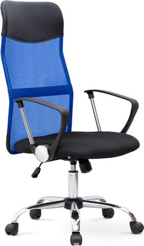 Megapap Καρέκλα Γραφείου με Ανάκλιση Marco Μπλε 0223107