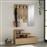 Megapap Launo Έπιπλο Εισόδου με Καθρέπτη / Κρεμάστρα & Παπουτσοθήκη 100x30x61cm GP037-0043,1