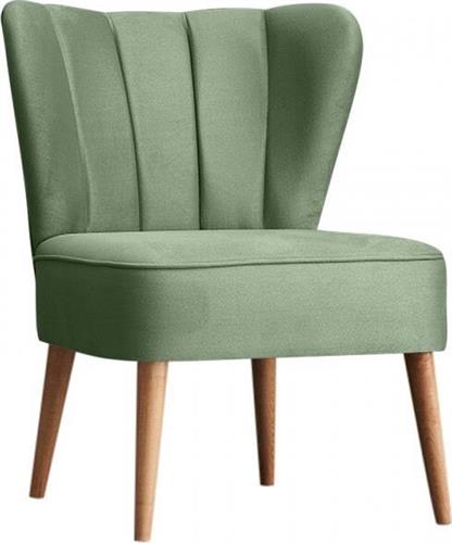 Megapap Layla Πολυθρόνα σε Πράσινο Χρώμα 67x50x80cm 0213583
