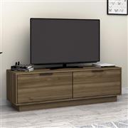 Megapap Lisa Έπιπλο Τηλεόρασης Ξύλινο Καρυδί Μ140xΠ35xΥ43cm 0249665