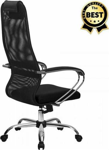 Megapap Lord Ύφασμα Mesh Μαύρη 66.5x70x123-133cm