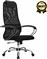 Megapap Lord Ύφασμα Mesh Μαύρη 66.5x70x123-133cm