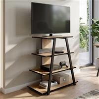 Megapap Lyno Έπιπλο Τηλεόρασης από Μέταλλο & Ξύλο Sapphire Oak Μ70.4xΠ54xΥ80cm 0286463