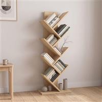 Megapap Maxy Βιβλιοθήκη Φυσικό Οξιάς 45x26.4x120cm 0291097