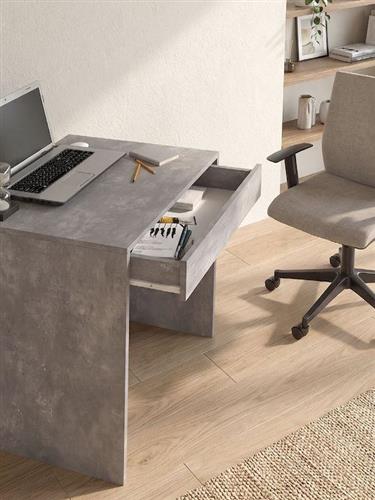 Megapap Mida Γραφείο Ξύλινο Γκρι Σκυροδέματος 72x60x73.8cm 0291231