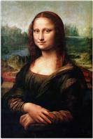Megapap Mona Lisa Πίνακας σε Καμβά 70x100cm