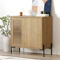 Megapap Naive Μπουφές από Ξύλο & Μέταλλο Sapphire Oak 80x40x80cm 0279172