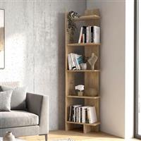 Megapap Perla Βιβλιοθήκη Sepet Oak 48x22x170cm 0291218