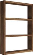 Megapap Prena Ράφι Τοίχου Καρυδί 43.2x9x60cm 0276819